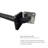 42-Inch Monarch Designer Grab Bar with Square Flanges, Matte Black Stainless Steel
