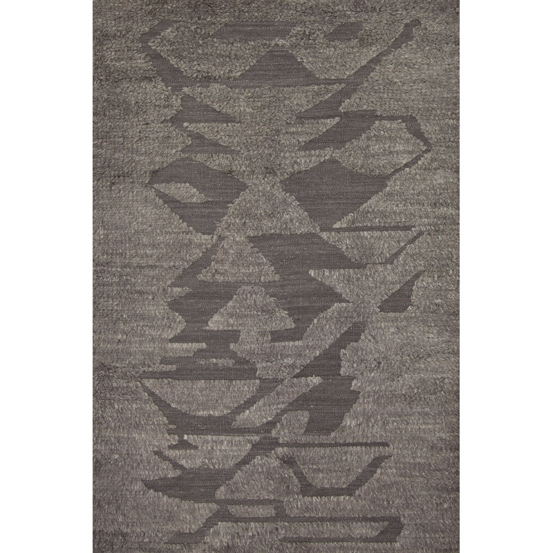 Wool Abstract Indoor Rug