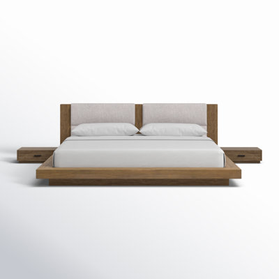 Ensemble de chambre avec lit tapissier Boushra
