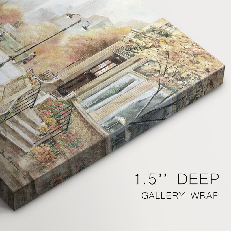 City Café - Cavas enveloppés de galerie, 12 x 18