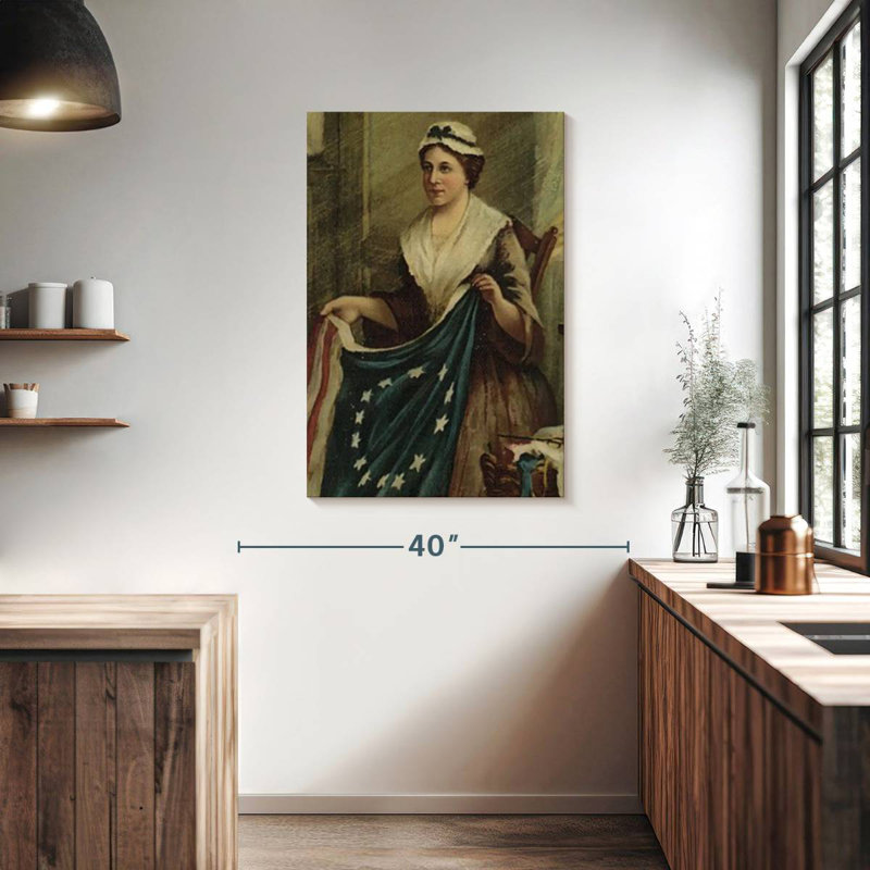 Leisha Betsy Ross, H 39 po x l 26 po