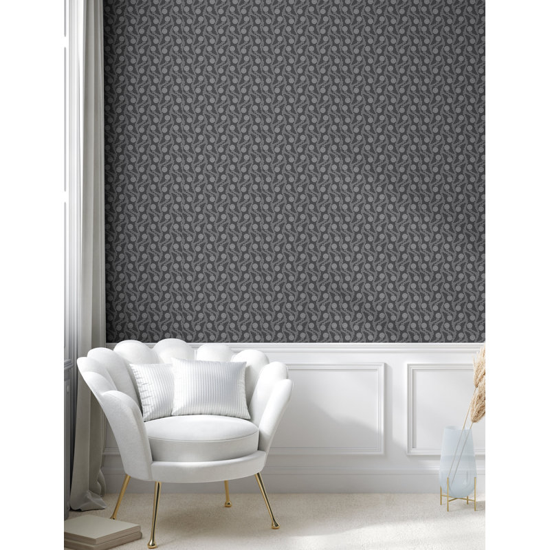 Rouleau de papier peint Herenandez, L 13 po x L 100 po