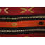 Tapis rayé en laine 6 x 8