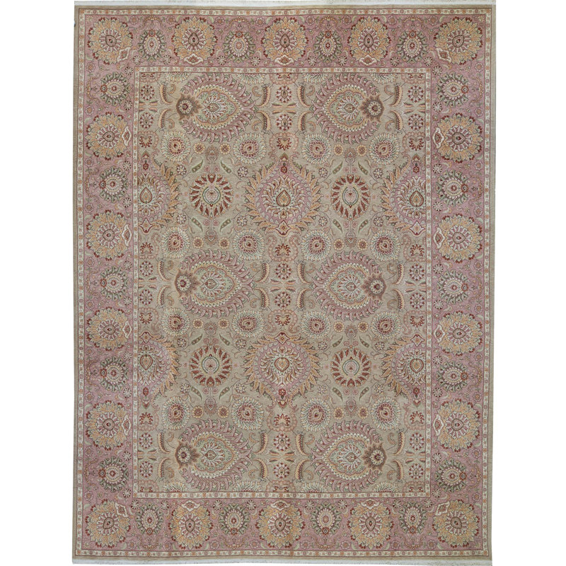 Manchuria One-of-a-Kind Rectangle 11'9" X 14'9" Hand Knotted Area Rug