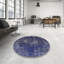 Tapis oriental gris / bleu foncé Roddickton-2142815553