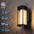 Angélique Aluminium LED Flush Mounted Sconce