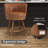 Anneli Swivel 24'' Swivel Counter Height Bar Stools Counter Stools for Kitchen Island-88586460-88586458