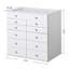 Storage Box with 11 Makeup Drawers, Crystal Lux Handles-87490264