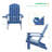 Bamma HIPS Adirondack Chair Weather Resistant-733978489