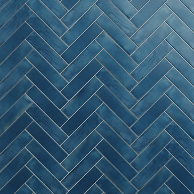 Bayou 3X12 Matte Ceramic Wall Tile, Marine