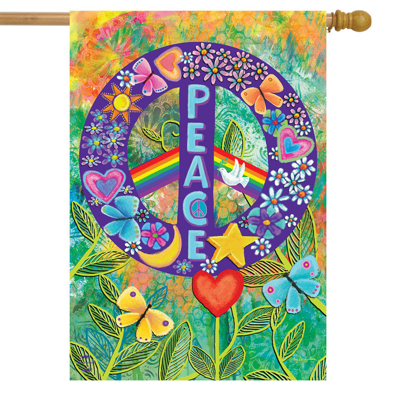 Drapeau de paix Peace House