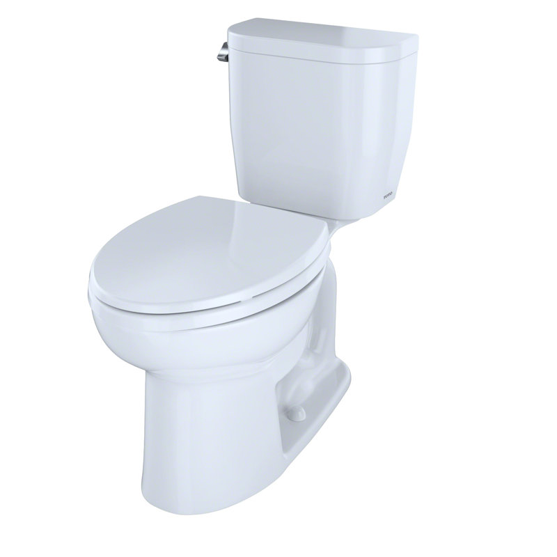 Entrada™ 1.28 GPF (Water Efficient) Elongated Two-Piece Toilet (Seat Not Included), Cotton