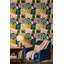 Papier peint géométrique patchwork géométrique-537119347