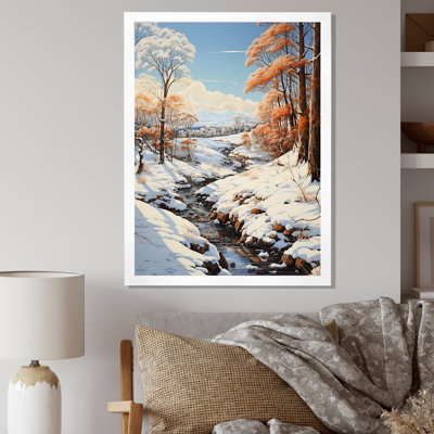 Snow Wonderland Pastoral - Imprimé