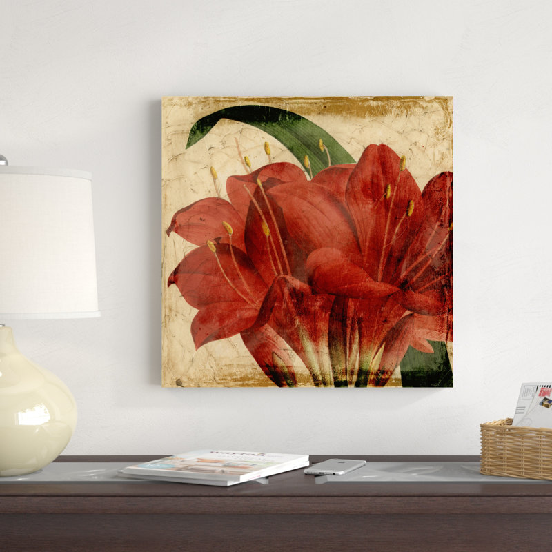 Vibrant floral 8, H 20 po x l 20 po x P 1,25 po