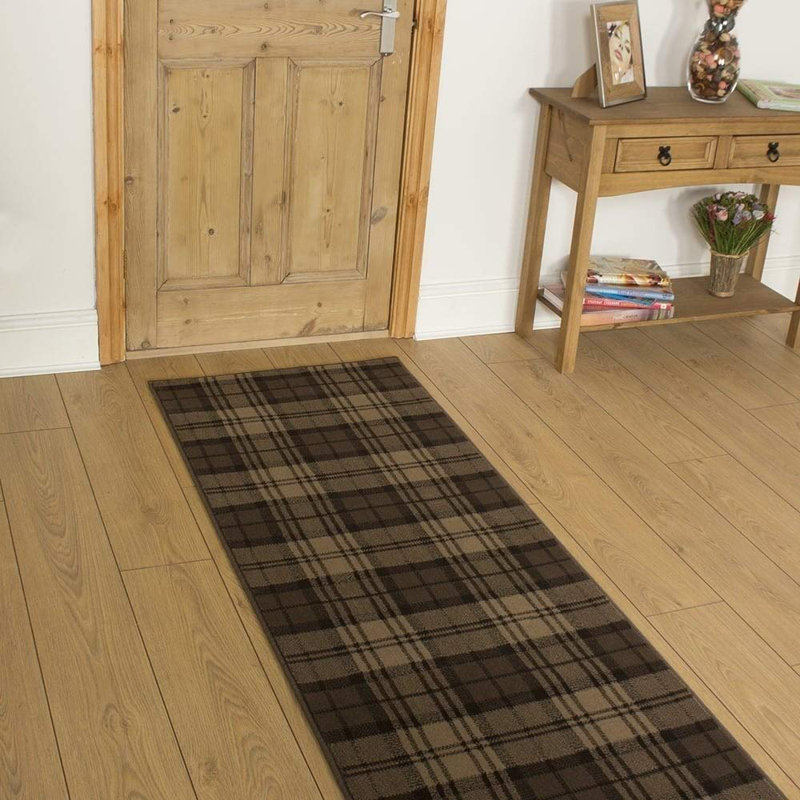 Ashanti Plaid Indoor Area Rug, Runner 150cm x 70cm