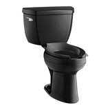 Highline Two-Piece Elongated 1.6 GPF Toilet with Pressure Lite Flush and Left-Hand Trip Lever