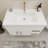 35.4" Wall-Mounted Single Bathroom Vanity Set-70381366
