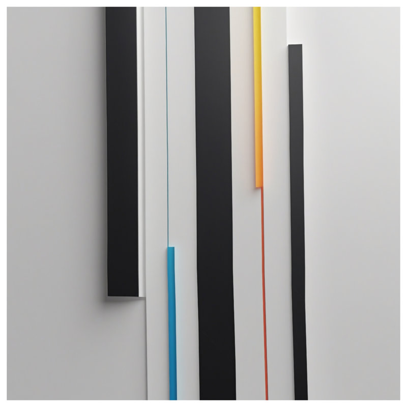 Rideaux de douche à ligne verticale très longs, L 70 po x H 93 po
