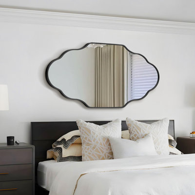 Miroir mural ovale