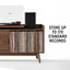 Armoire pour tourne-disque avec rangement en vinyle Skylar-1426078327