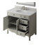 Ensemble de meuble-lavabo simple 38 po Medina-685593654