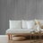 Idolah Plain Silver Gray Metallic Faux Fabric Worn Lines Textured Wallpaper Roll