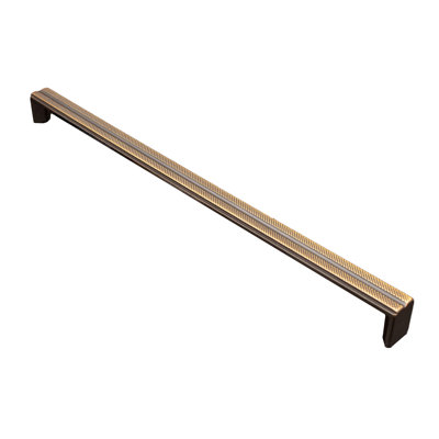 Poignée simple 12 5/8 po Twin Knurl