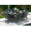 Ensemble repas 7 pièces avec coussin Sunbrella Backus