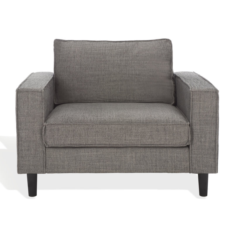 Bugarin 45'' Wide Armchair, Gray Polyester