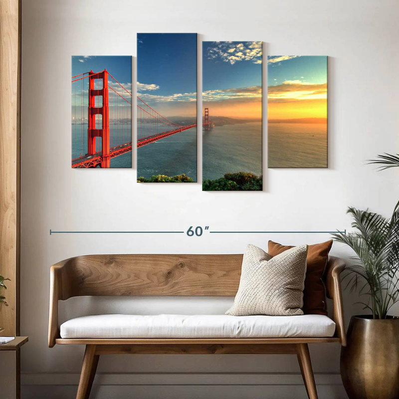Lilie Golden Gate Bridge Sunset