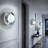 7.87" Modern Marble Wall Sconce