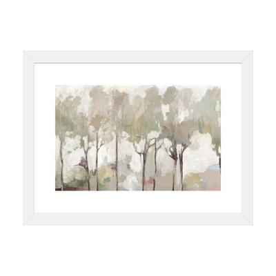 "Soft pastel Forest" par Allison Pearce, reproduction d’art