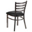 Chaise de restaurant en métal à dossier échelle Promercel Hercules de Prompton-2147133008-2045085416-2045085419