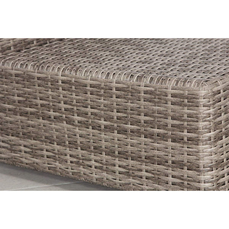 Repose-pieds d'extérieur avec coussin