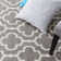 Tapis gris / blanc cassé Alkire Performance