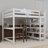 Hawwah Kids Full Loft Bed-812297485