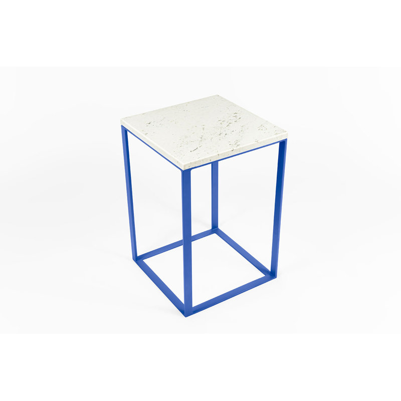 Abdul-Raqib Frame End Table, Blue