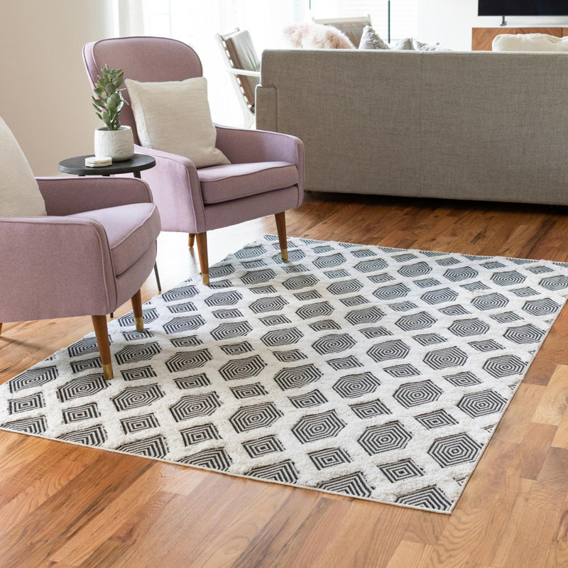 Tapis Sabrina Soto Havana Casa, Rectangle 4 pi 5 po x 6 pi