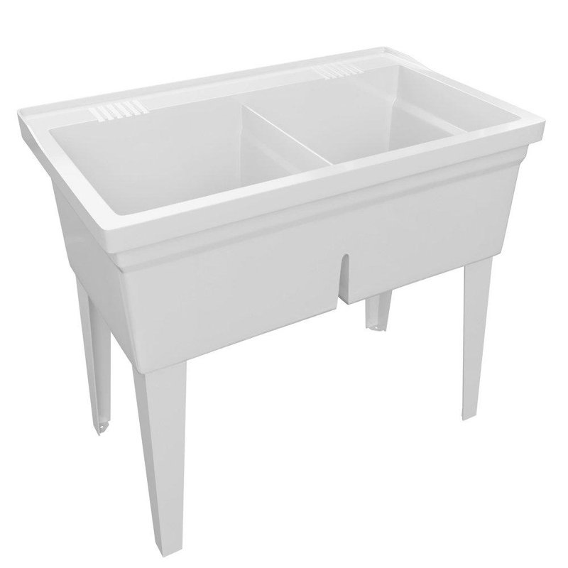 L 40 x l 24, blanc