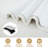 Antonino Linen Textured Blackout Tie Up Curtains Double Layer Thermal Insulated Lined Balloon Roman Shade-799264911-714693489