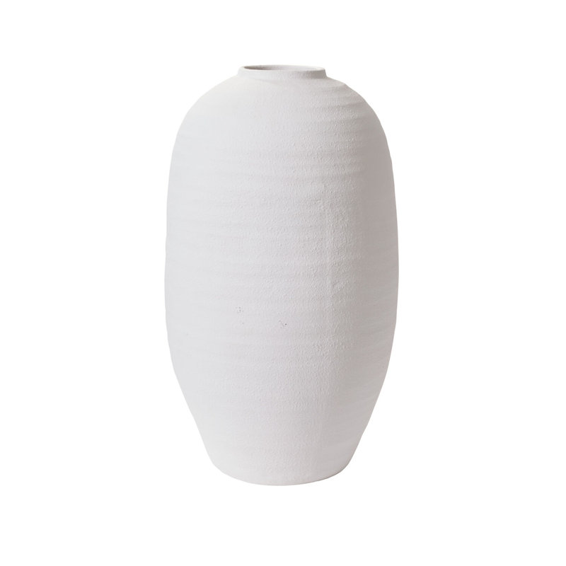 Konos Vase 16"x 28", White