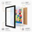 Colour Grid Geometric - Framed Print-1320274350-1320274336