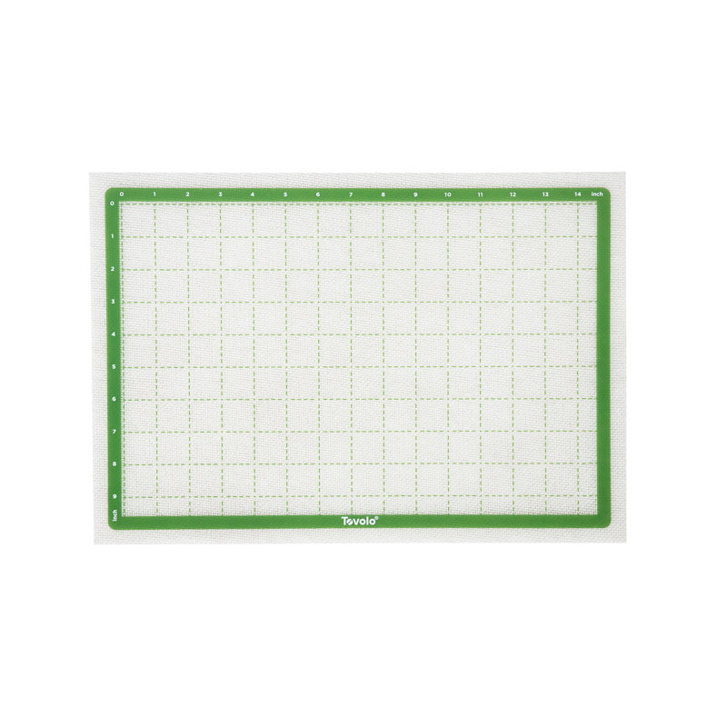 Tovolo Pro-Grade Sil 1/2 Sheet Pan Mat With Grid For Baking