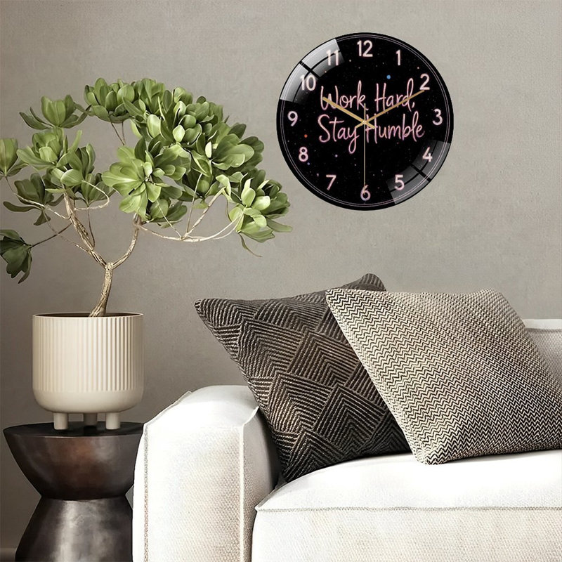 Horloge murale 12 po