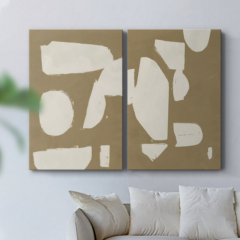 Toile tendue ChunkyAb AbstractI-Premium Gallery - prête à être accrochée