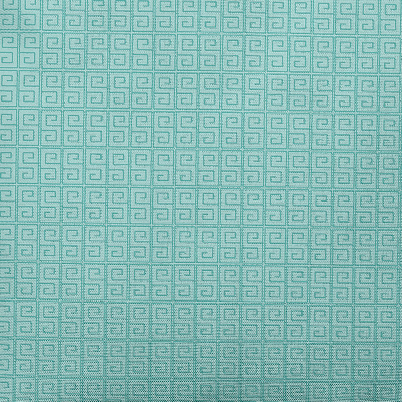 Geometric Reversible Throw Pillow, 26" H x 26" W, Ocean/Jade