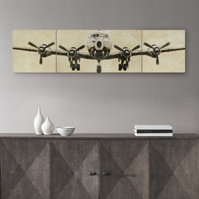 «3 Flight Time», art mural sur toile