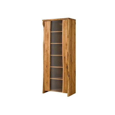 Solid Wood 81 cm W Display Cabinet