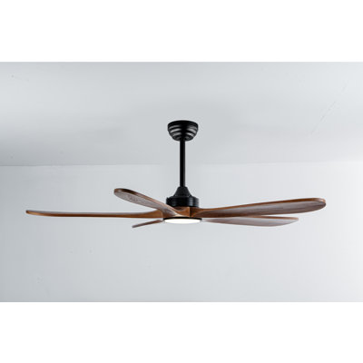 Ventilateur de plafond 72 pouces avec lumières et télécommande, ventilateur de plafond intérieur / extérieur avec moteur CC réversible silencieux, 6 vitesses, grand ventilateur de plafond à 8 pales pour le salon, la chambre et le patio
